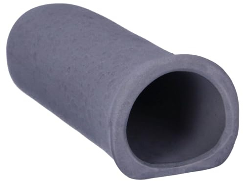 Aquacadabra Grey 14x5cm Ceramic Catfish Cave Hide for Shrimp & Fish