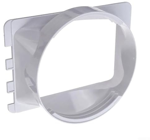 Air Conditioner Exhaust Hose Connector,15cm Square Exhaust Duct Interface,for Window-Seal, Ventilation for ACCESS Duct(1pcs)