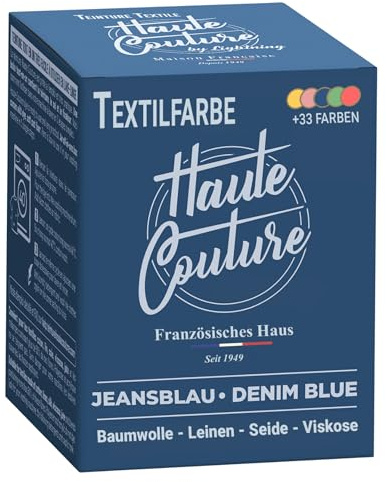 Haute Couture - Teinture Textile Tout-en-Un - Bleu Jean - 350g