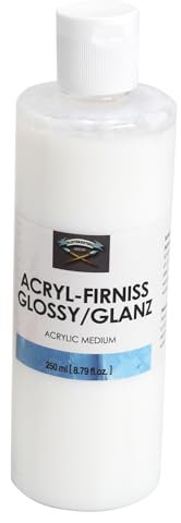 Paintersisters® Acryl-Firnis - Schlusslack für Acrylbilder, UV-Schutz, 250ml (Glossy/Glanz)