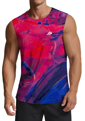 ANGEL CITIZ Tank Top Herren Leicht Ärmelloses Shirts Sport Shirt Männer Gym Muskelshirts Tops Für Herren Trägershirts