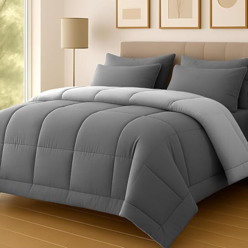 Grace King Size Duvet 10.5 Tog - Hypoallergenic Coverless Duvet King Size - Thick & Cosy Quilt for Summer, Autumn & Winter - King Bedding Anti Bacterial, Machine Washable