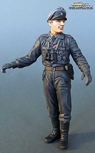 licmas Kommandant Deutsche Panzer Panzerbesatzung Normandie 1944 Figur 1:16 fertig handbemalt