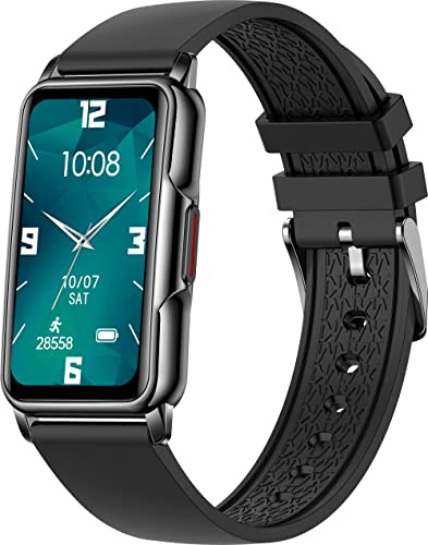 findtime Fitness Tracker, Smartwatch Damen Herren 1.47 Zoll HD Touchscreen Fitnessuhr mit Blutdruckmessung Pulsuhr Schlaf 20 Sportmodi Schrittzähler Uhr Fitness Armbanduhr für Android iOS