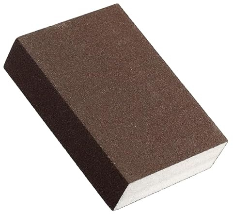 Éponge De Meulage Mural, Bloc De Sable, Papier De Verre, Grain 60-320, Rinçage Du Métal, Dérouillage, Polissage, Poignée De Brique De Sable Également, 1 Pièce,320Grain