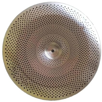 Platillo Mudo Plateado De 16'', Platillo Chino Para Batería De Instrumentos De Percusión Juego de Platillos