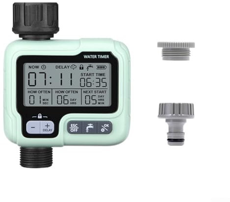 Smart Water Timer and Sprinkler for Gardens Automated Irrigation Machine for Outdoor Use