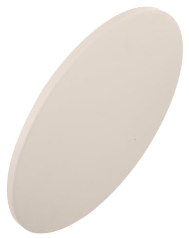 HOLIDYOYO Teglia Per Pizza in Cordierite 280mm Pietra Da Forno Rotonda Alta Resistenza Cottura Uniforme Per Pizza, Pane e Biscotti in Forno Domestico