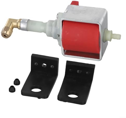 URPIZY 55DCB Bühnennebel Ölpumpe 48W Nebelmaschinen Motor Ersatzteil Für 2000W-3000W Nebelmaschinen Mit Gusseisen Gehäuse Durchflussrate 350-400ml/min AC220-240V/110-120V, Nebelmaschine Ölpumpe(220V)