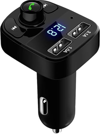 Trasmettitore FM Wireless - Trasmettitore FM CAR - Kit Di Auto Adattatore Radio | Ricevitore Del Conduttore 'adattatore Radio Automatico | Kit Aggiuntivo Conduttore Wireless Per Auto, E SUV