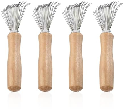 Cepillos De Limpieza De Peine De 4 Piezas, Herramientas De Limpieza Del Cabello, Limpiador De Cepillos De Peine, Herramientas De Peluquería, Accesorios De Limpieza De Peine.