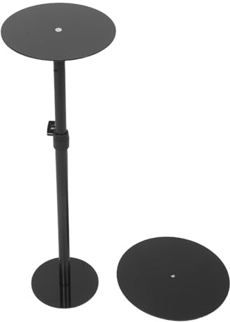 SHINEOFI Rialzo per Vasi da Fiori Regolabile in Altezza da 17 a 32 Pollici Supporto Stabile in Plastica Resistente per Piante da Interno ed Esterno Inserto per Alzata Vaso con Base da