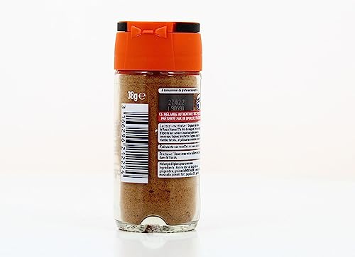 DECRO - Mélange d'Épices Ras El Hanout Aromatique, Saveurs Exotiques Intenses, Flacon 42g - Lot De 4