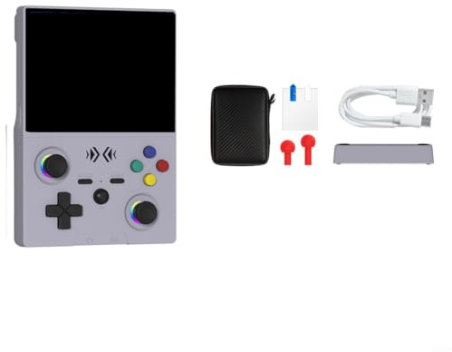 Fauhapyway Retro Handheld Game Console with 4.5 IPS HD Screen,