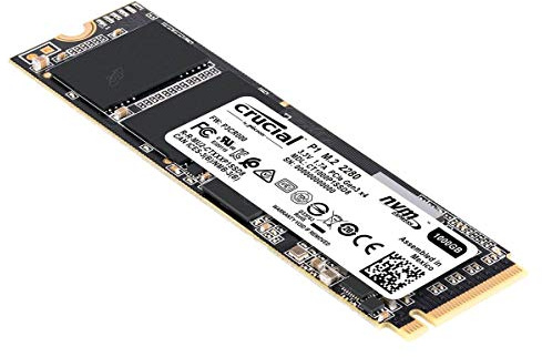 Crucial CT1000P1SSD8 Disque Flash SSD interne 1 To Noir