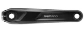 Shimano FC-EM600 Kurbelarm, Black, 165 mm