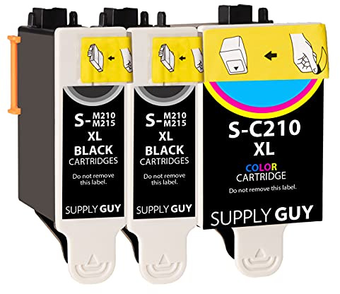 Supply Guy 3 Druckerpatronen kompatibel mit Samsung INK-M210 Multipack für CJX-1000 CJX-1000 Series CJX-1050w CJX-2000fw