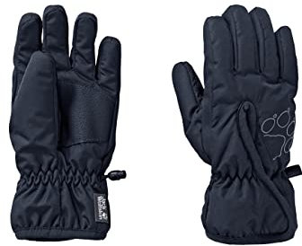 Jack Wolfskin Unisex Kinder Easy Entry Glove K, Night Blue, 140