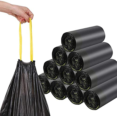 STARKE Müllsäcke 120L Schwarz - MIT ZUGBAND - XXL Mülltüten (2 bis 40 Rollen wählbar) (120L : 10 Rollen á25)