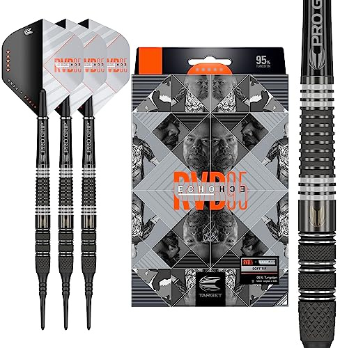 Target Darts RVB 95 x Echo 95% Wolfram Softdarts-Set Dartpfeile