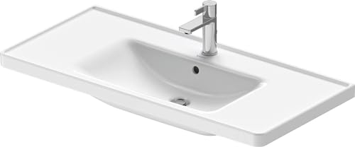 Duravit Möbelwaschtisch D-Neo 100,5x48cm, m HL, we., m ÜL, Hahnloch