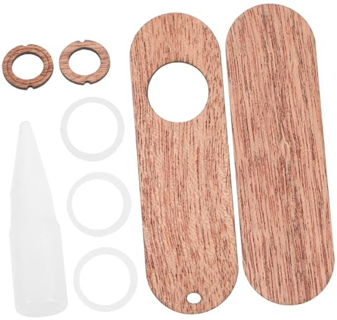 Toyvian Holzblockflöte DIY Montieren für Erwachsene Musik-kazoo aus Holz als Geschenk für Anfänger Gitarrenbegleitung Mundinstrumente