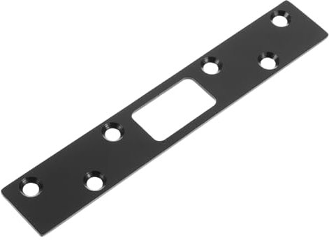 iplusmile Placa Seguridad Puerta Refuerzo Cerradero Cerrojo Exterior Interior Acero Inoxidable