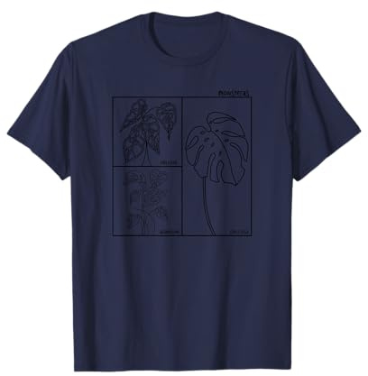 Art de Monstera Deliciosa Monstera Obliqua et Monstera Adansonii T-Shirt