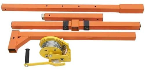 Attrezzo di sollevamento per impianti di climatizzazione, verricello manuale, design resistente per installazione esterna