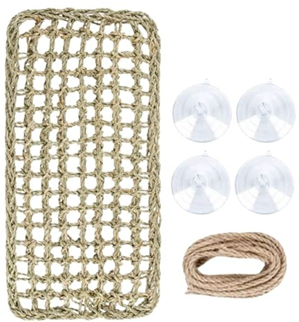 Hamaca para Serpientes con Cuerda Transpirable Accesorios para Mascotas | Accesorios de Escalada para Reptiles, como Hamaca para Lagartos para Gecko, Rana, Tortuga, Camaleón, Juego y Escalada en