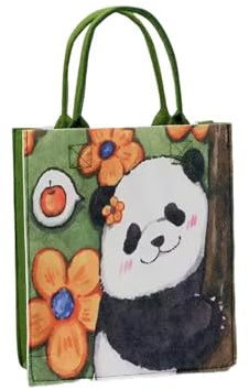 NDSJAIE Filtväska panda filtväska, handväska, resor, dam, axel för daglig användning, Färg 4, Talla única