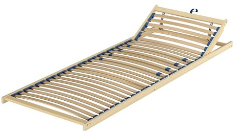 Erst-Holz 70.32-08-220 FV Federholzrahmen Lattenrost 80x220 cm Kopfteil verstellbar - Überlänge