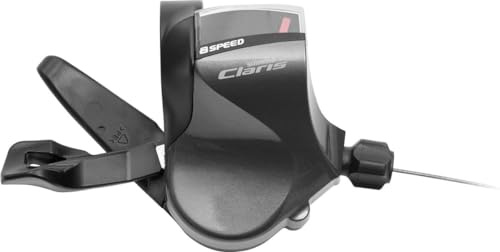 SHIMANO Unisex – Erwachsene Claris Daumenschalthebel, Schwarz, Einheitsgröße