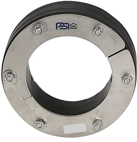 PSI Ringraumdichtung Compakt Solo - geteilt Kernbohrung 200 mm, Mediumrohr 116-126 mm
