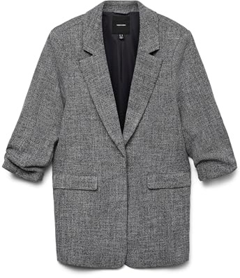 Vero Moda Blazer para Mujer, Negro, 38