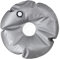 Nimomo Bolsa con Base para Bandera, Base de Suelo, Bolsa de Peso PortáTil Plegable PVC, Portátil Plegable Redonda para Exteriores con Forma de Paraguas de Plumas Llena de Bolsa de Agua