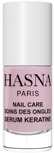 HASNA PARIS - Soin des ongles réparateur - Renforce et répare vos ongles - Enrichi à l'huile d'Argan- Facile à appliqué - 6ml (SERUM KERATINE)