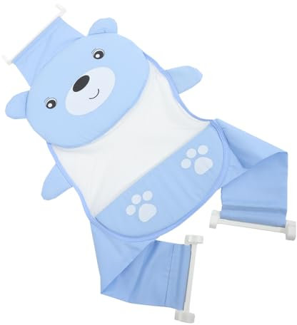 BESTonZON - -Netz badewannensitz gehöhrschutz bathtub sling Kindersitz Badematte für Kleinkinder waschbecken badewanne netz Badewannengitter Baumwolle Yellow