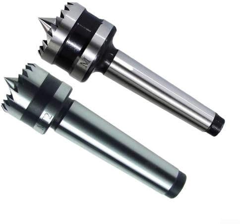 High Performance Wood Lathe Drive Center Multitooth Spindle Suitable for MT1 or MT2 Lathes (MT2)
