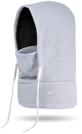 Ccomage Berretto Invernale per Bambini Stile balaclava Termico con Copertura per Orecchie e Viso, Cappello da Ciclismo 4-10A per Ragazzi e Ragazze, Cappello da Sci con Scaldacollo, Doppio Strato