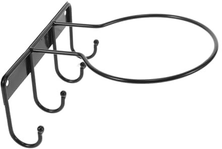 BESPORTBLE Basketball Storage Rack Wall Mounted Basketball Holder for Soccer Ball Stand and Football Display in Garage Sports