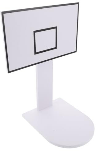 TOGEVAL Basketballkorb Kleiner Basketball Rückwand Aus PVC Mit Mülltonnenhalterung Indoor Basketballständer Für Kinder Und Erwachsene Spielerische Müllentsorgung Im Büro Und Zuhause
