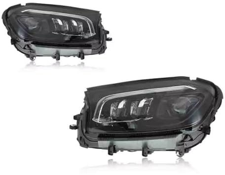RCUIHGFB Faro Principale Compatibile con Benz per GLS X167 2020 2021 2022 2023 2024 Kit di Accessori per Lenti per Proiettore per Fari Auto di Alta qualità