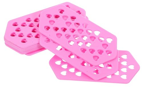 LOORGVEL 10pezzi Bigodini Permanenti per Capelli in Abs Bigodini per Permanente Arricciante Flessibili per Permanente da Donna per Capelli Lunghi e Corti