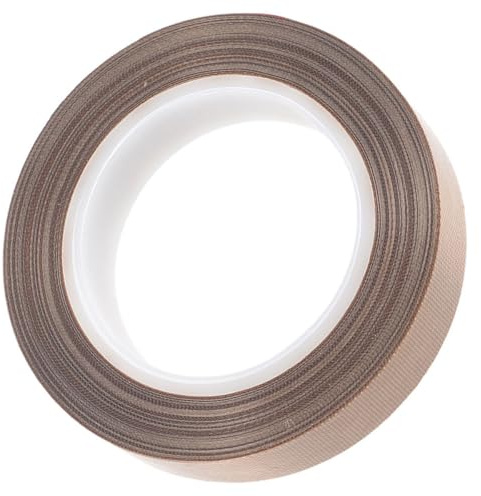 Kichvoe Ptfe Band 1 Rolle, Braun, Ersatzdichtungsband für Vakuumiergerät | 13 Mm Breite, Handsiegelband als Dichtungsbandersatz, 1 Rolle für Zuverlässigen Einsatz