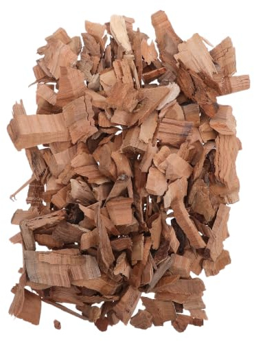 Lurrose Scaglie di Legno di Ciliegio Beige 500g per Produzione Artigianale di Vino, Migliorano L'aroma e Sostituiscono L'invecchiamento in Botte per Uso Domestico e Vigneti Boutique