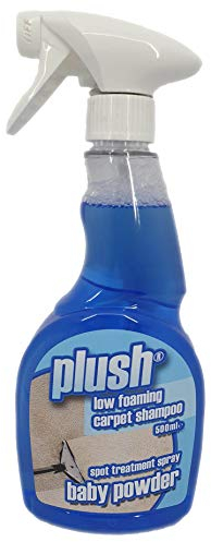 Carpet Shampoo Spot Treatment Spray Plush 500ml (Baby Powder)