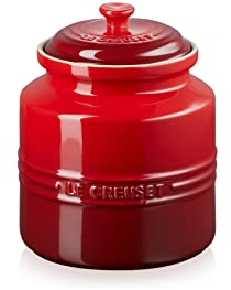 LE CREUSET Gebäckdose aus Steinzeug, 2,4 Liter, Kirschrot, 91026725060000