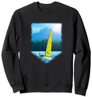 Dinghy Segelboot Opti Segeln Sweatshirt