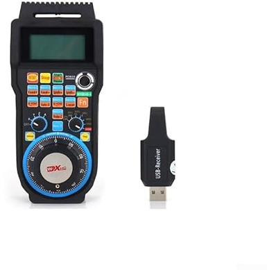 4 AxisUSB Contrôleur de volant sans fil Commande à distance Commande manuelle CNC Handwheel Générateur d'impulsions manuelles pour tour CNC Gravure Fraiseuse